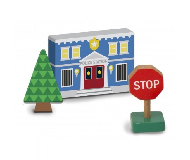 Figurine din lemn orasul meu - melissa and doug