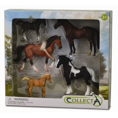 Set 5 figurine viata cailor collecta