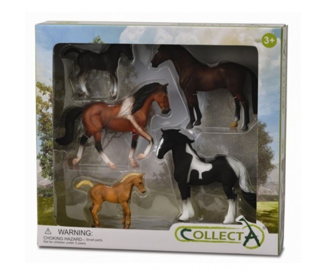 Set 5 figurine viata cailor collecta