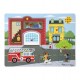 Puzzle cu sunete brigada de pompieri melissa and doug