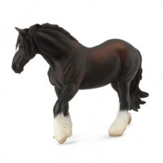  figurina cal negru shire xl collecta