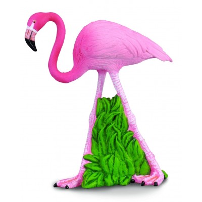 Figurina flamingo roz 