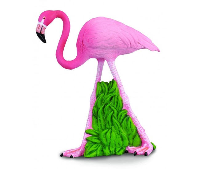 Figurina flamingo roz 