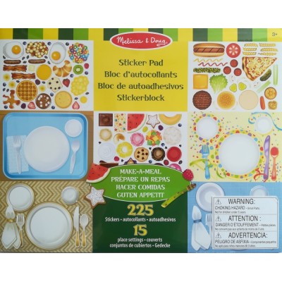 Abtibilduri alimentele melissa and doug