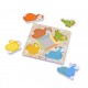 Puzzle tactil cu oglinda pets melissa and doug