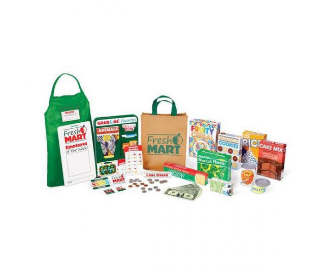 Set de joaca accesorii supermarket melissa and doug