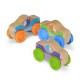 Masinute de stivuit cu animale - melissa and doug