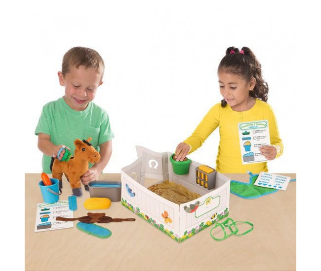 Set de joaca ingrijeste calutii - melissa and doug