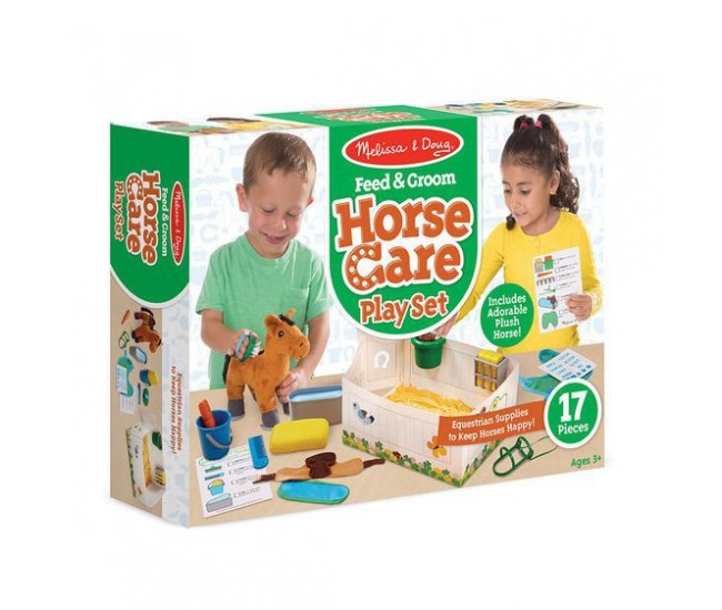 Set de joaca ingrijeste calutii - melissa and doug