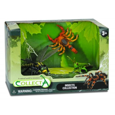 Set 3 figurine insecte - collecta