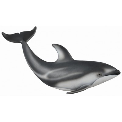 Figurina delfin de pacific cu lateralele albe m collecta