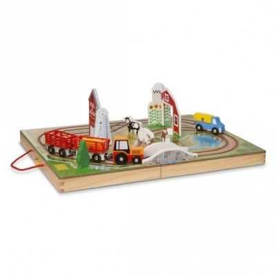 Set de joaca portabil ferma - melissa & doug