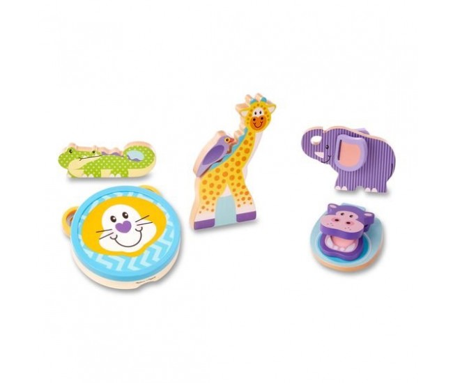 Set de instrumente muzicale safari - melissa & doug