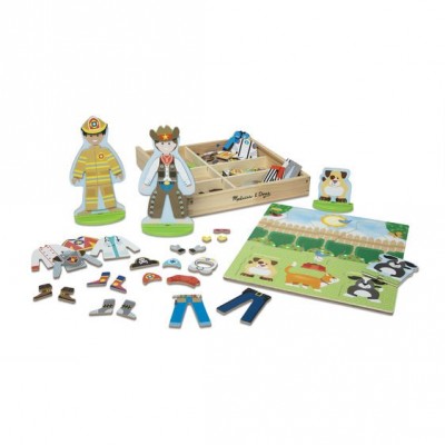 Set de joaca magnetic meserii - melissa & doug