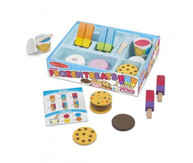 Set de joaca inghetate delicioase - melissa & doug