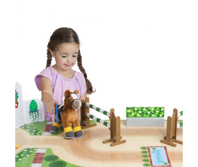 Set de joaca concursul de echitatie - melissa & doug