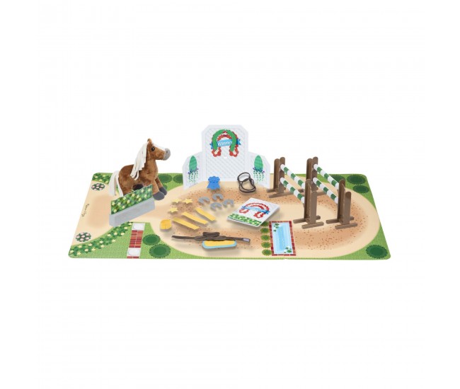 Set de joaca concursul de echitatie - melissa & doug