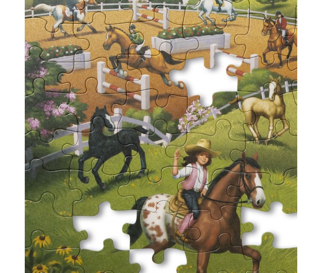 Primul meu puzzle eco din carton calutii - melissa & doug