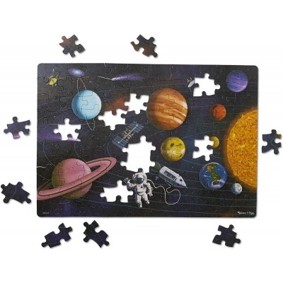 Primul meu puzzle eco din carton spatiul - melissa & doug