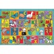 Primul meu puzzle de podea eco alfabetul animalelor - melissa and doug