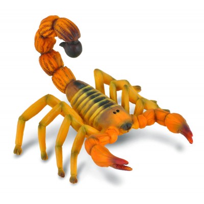 Figurina scorpion galben pictata manual m collecta