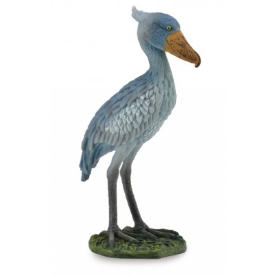 Figurina pasare shoebill pictata manual l collecta