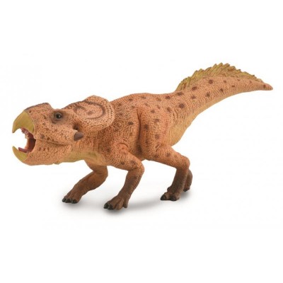 Figurina dinozaur protoceratops pictata manual deluxe 1:6 collecta