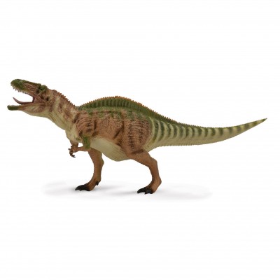 Figurina dinozaur acrocanthosaurus pictata manual scara 1:40 deluxe collecta