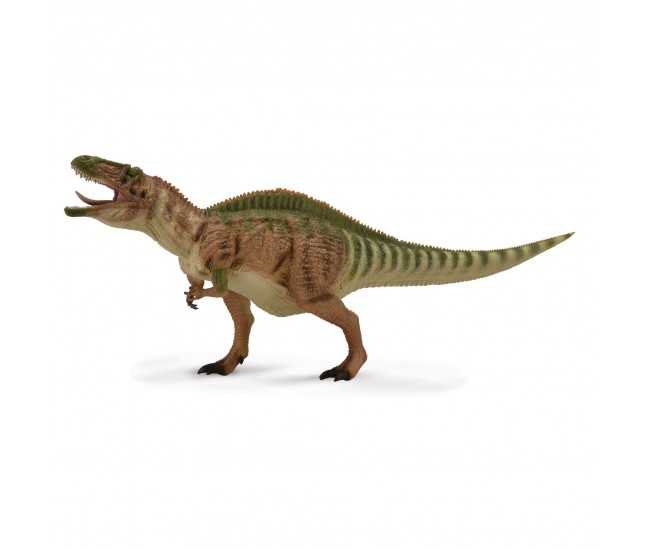 Figurina dinozaur acrocanthosaurus pictata manual scara 1:40 deluxe collecta