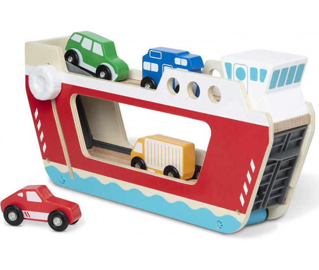 Set de joaca din lemn feribot- melissa and doug