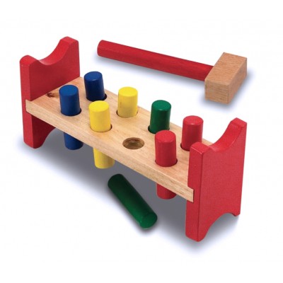 Banc de lucru cu ciocanel melissa and doug