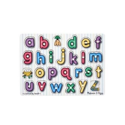 Puzzle lemn alfabet melissa and doug