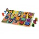 Melissa and doug - puzzle lemn in relief numere de la 1 la 20