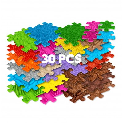 Set covorase ortopedice senzoriale puzzle set royal a muffik