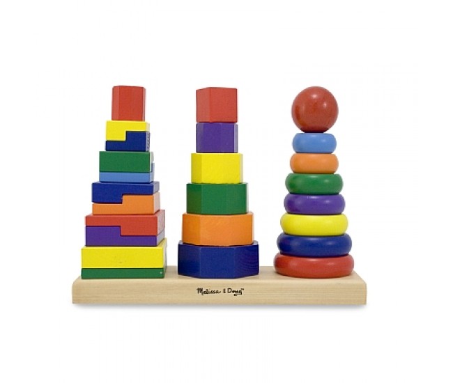 Forme geometrice de stivuit melissa and doug