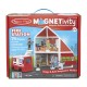 Set de joaca magnetic statia de pompieri- melissa & doug