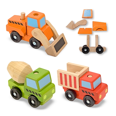 Vehicule utilitare pentru constructii din lemn melissa and doug