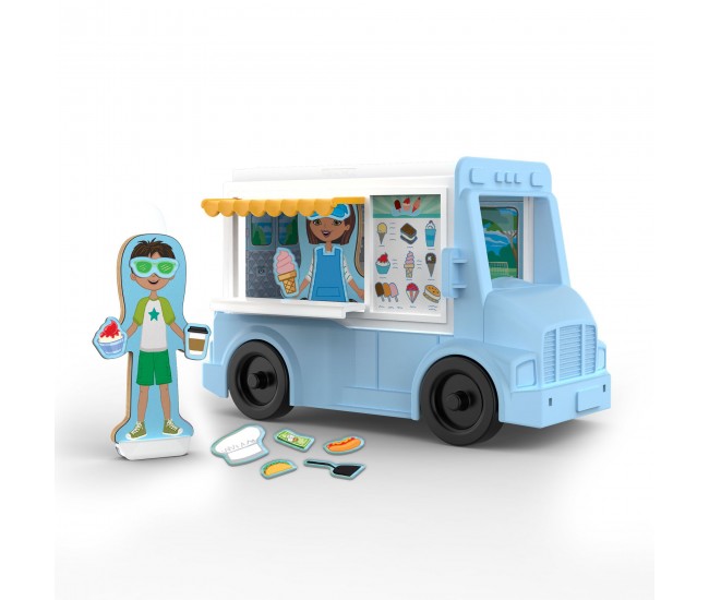 Set de joaca magnetic food truck- melissa & doug