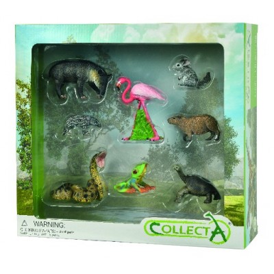 Set de 8 figurine pictate manual wild life