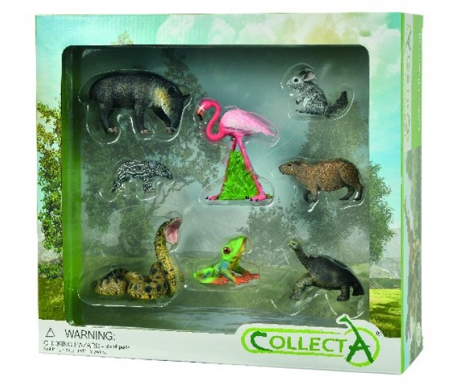 Set de 8 figurine pictate manual wild life