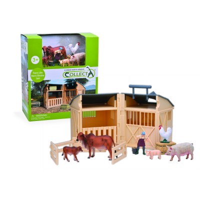 Set grajd si sura pentru animale cu figurine incluse