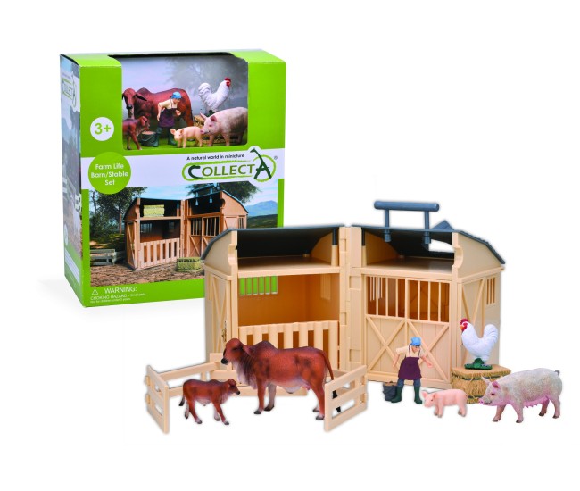 Set grajd si sura pentru animale cu figurine incluse