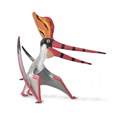 Figurina pictata manual dinozaur pteranodon sternbergi cu mandibula mobila