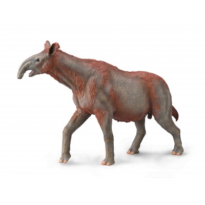 Figurina preistorica pictata manual paraceratherium