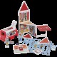 Set de joaca magnetic statia de pompieri- melissa & doug