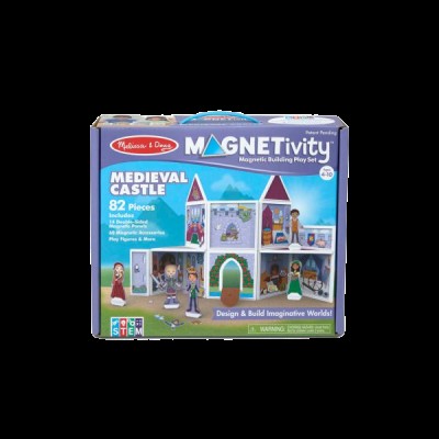 Set de joaca magnetic castel medieval - melissa & doug