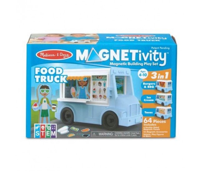 Set de joaca magnetic food truck- melissa & doug