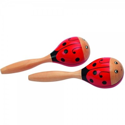 Instrument muzical - maracas dublu - buburuza