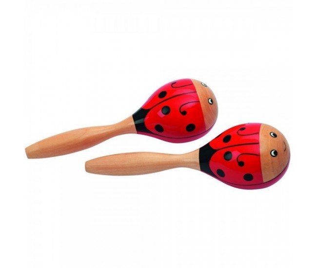 Instrument muzical - maracas dublu - buburuza