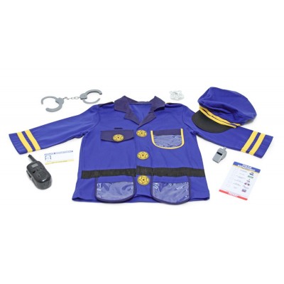 Costum carnaval copii ofiter de politie melissa and doug